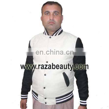Black & Brown Varsity Jackets, Custom Logo Baseball Jackets, Camel Letterman Jackets, Wool Leather Bomber Jackets