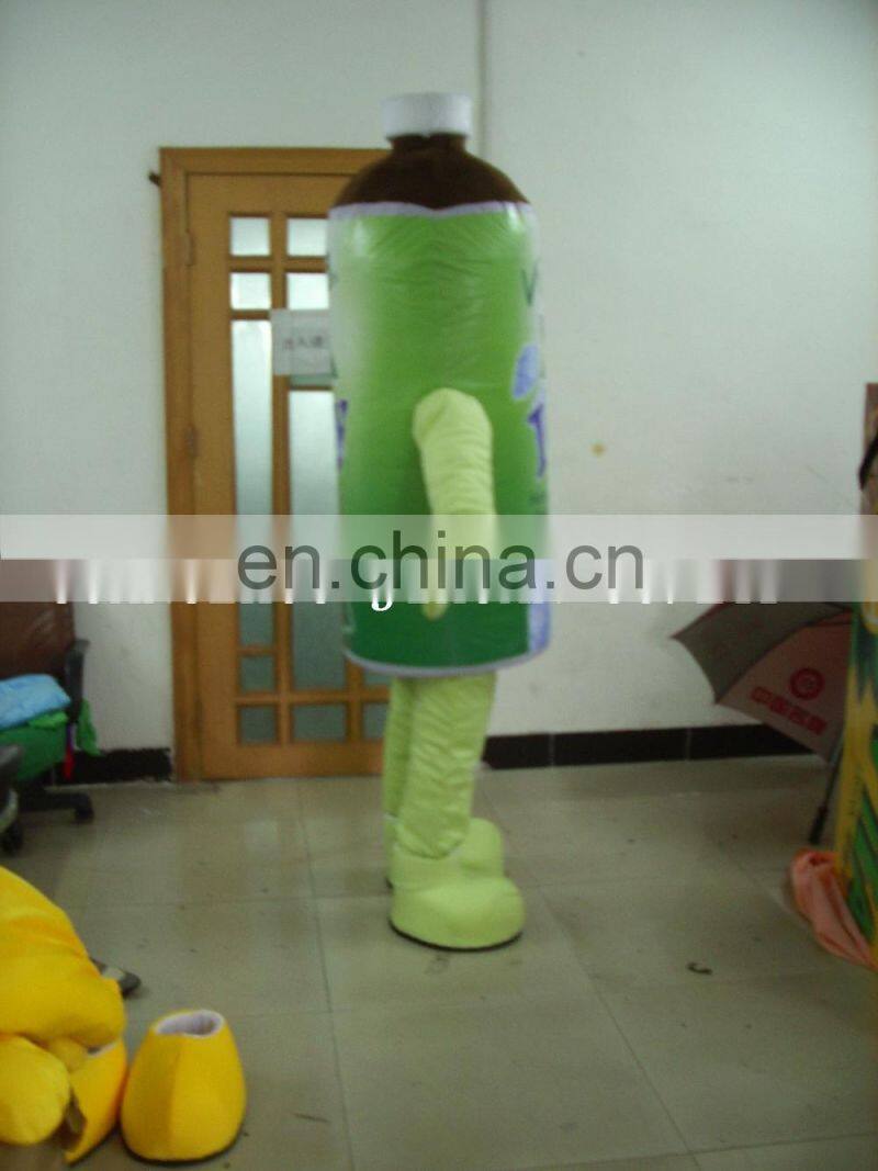 advertising drinking bottle costume bottle mascot costume