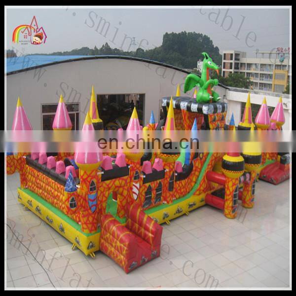 Cheap Price inflatable adult bouncy castle ,inflatable combo with slide for sale