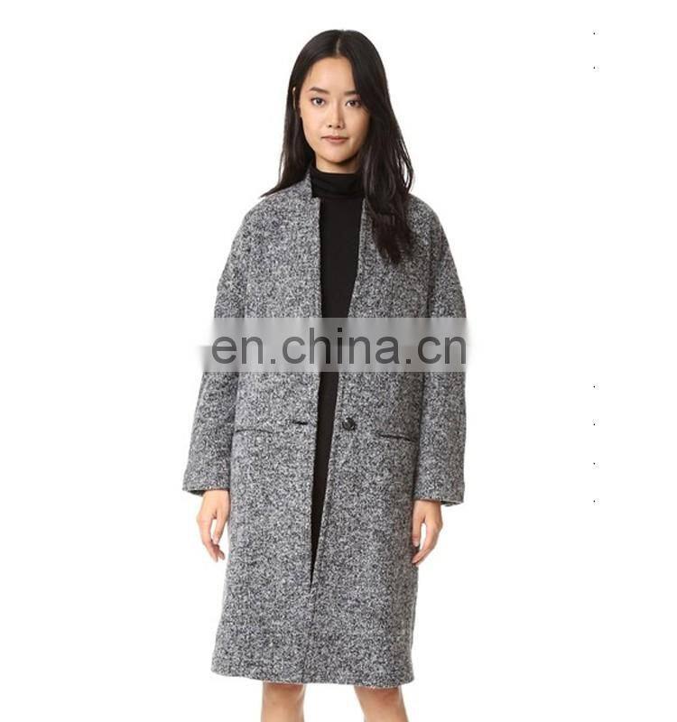 Fashion loose V-neck kimono winter clothes for women