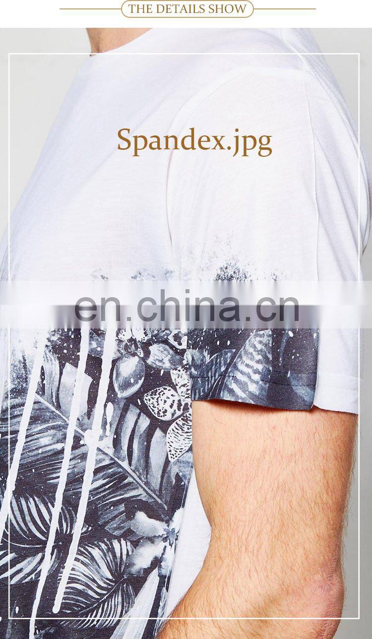 custom clothes summer man casual short digital printing t shirt