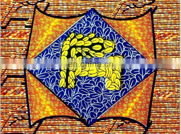100% Cotton African Wax Prints Fabric Real wax Veritable Hitarget wax prints