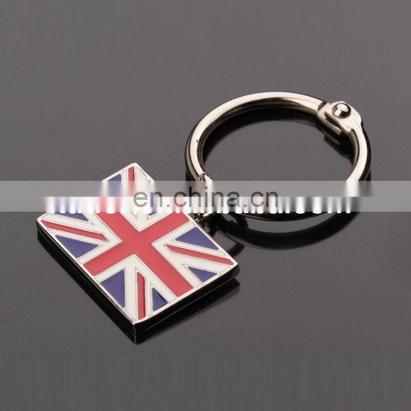 British Union Jack Flag UK flag souvenir metal keychain for souvenir/promotion gift