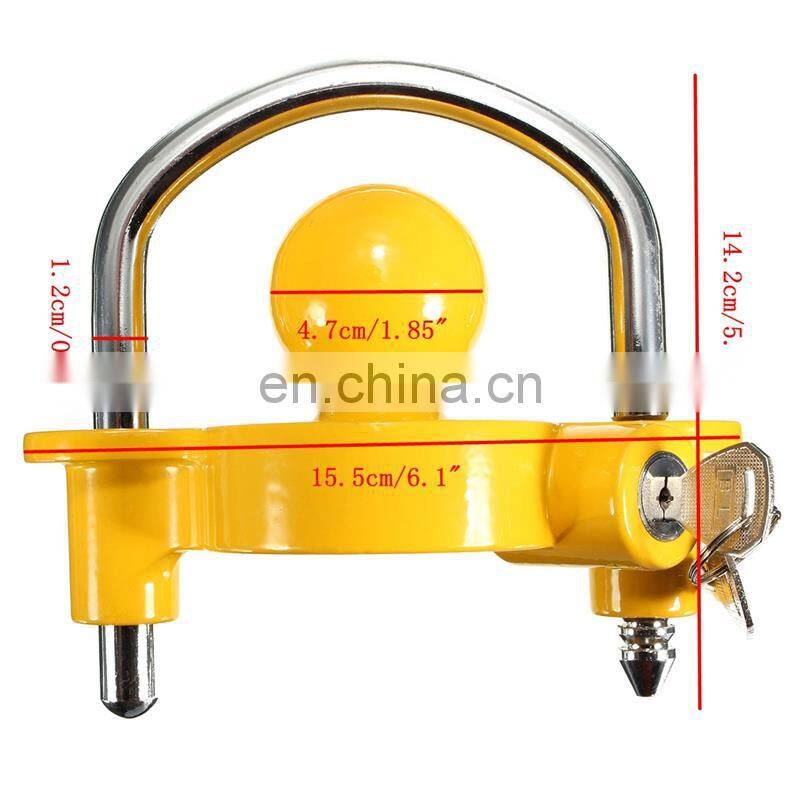 YH9006 Trailer Hitch Lock Universal Tow Ball Lock Security Kit For Trailer and Caravan Coupling