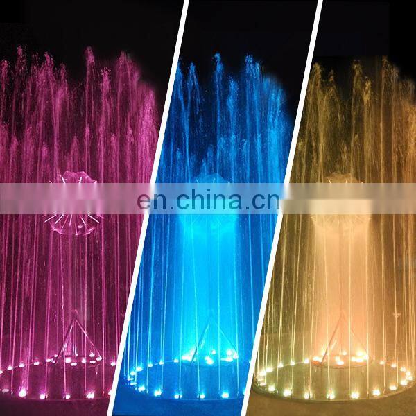 2m music controller programmable stainless steel portable water feature fountain garden fountain