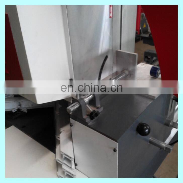Aluminum profile cutting saw with two heads