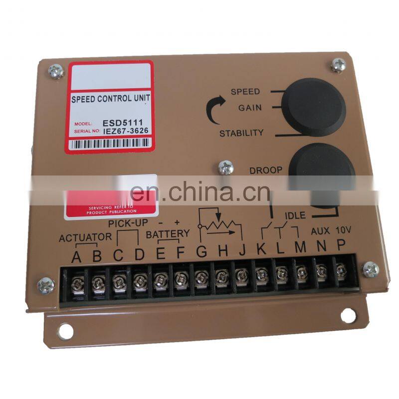 generator set parts speed controller ESD5525E speed control unit