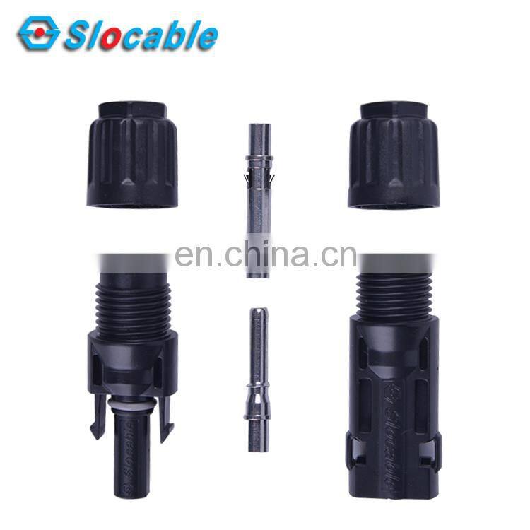 High Quality IP68 Waterproof Compatible 2.5mm2 4mm2 6mm2 10mm2 Solar Cable Connectors