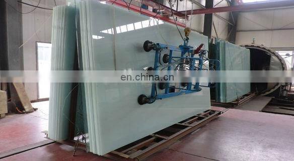 Opaque Laminated Safety Glass 13.52mm Laminated Frosted Glass