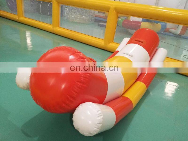 Fun Time Inflatable Pool Floating Water Rocker Slide Seesaw Rocker Water Park Equipment With Customized Made