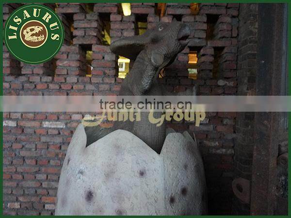 Lisaurus-D Big size fiberglass dinosaur egg for musem
