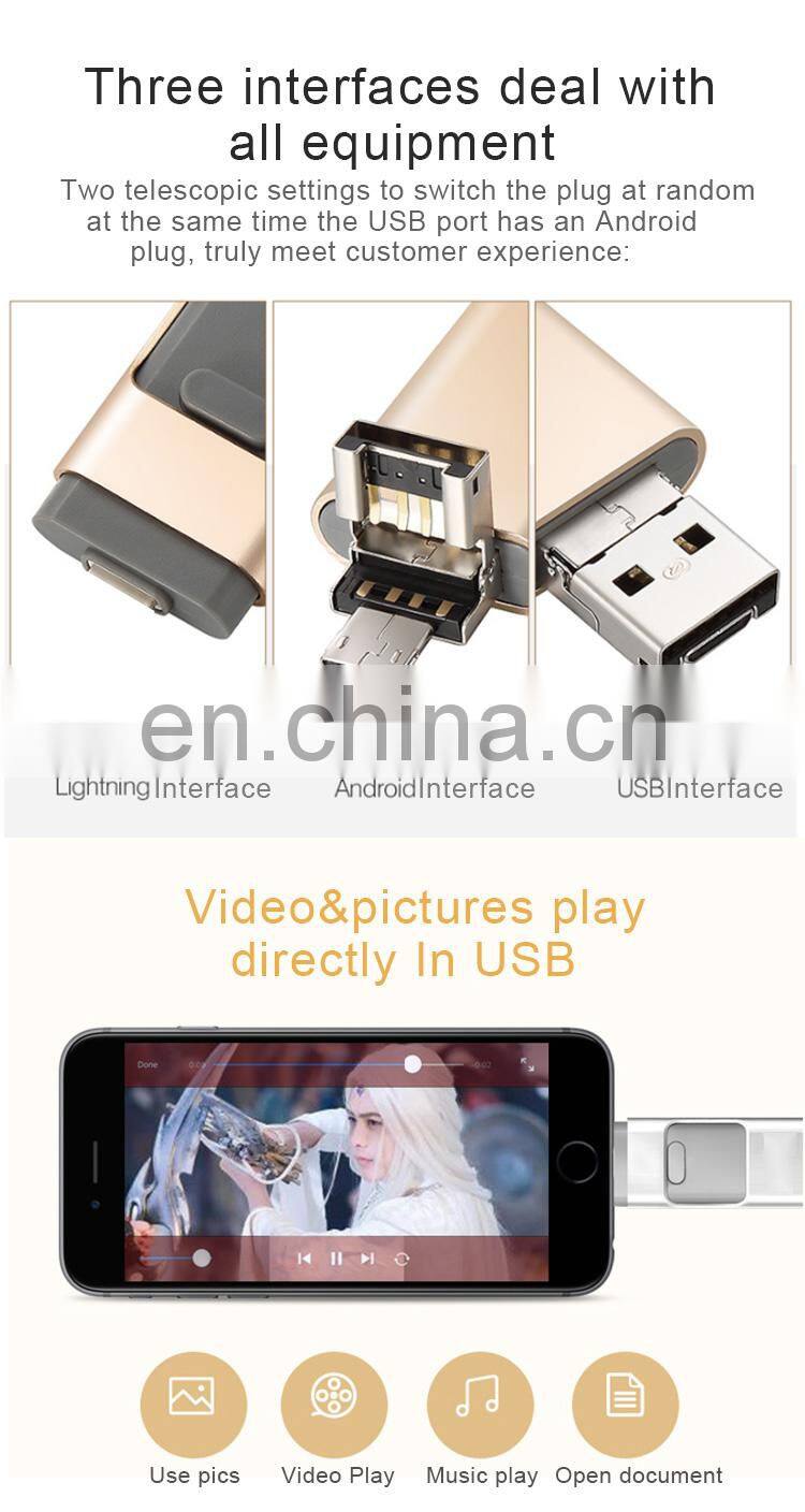 2020 Hot USB Drive 32GB OTG Usb Flash Drive For iPhone/iPad/Android