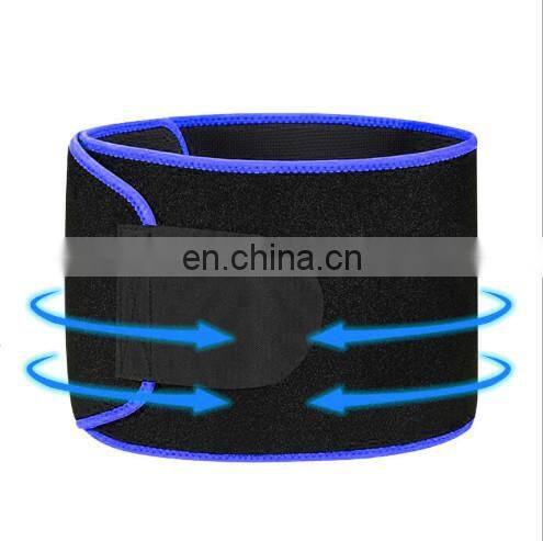 Grand elastic Waist Trimmer Neoprene Brace Promotes sweat Lumbar Slimming Belt with custom