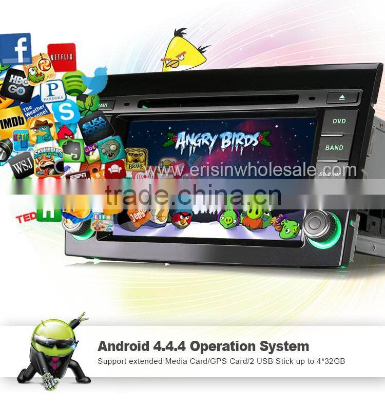 Erisin ES2700F 7 inch Bluetooth Car Audio with GPS 3G WiFi for FIAT BRAVO