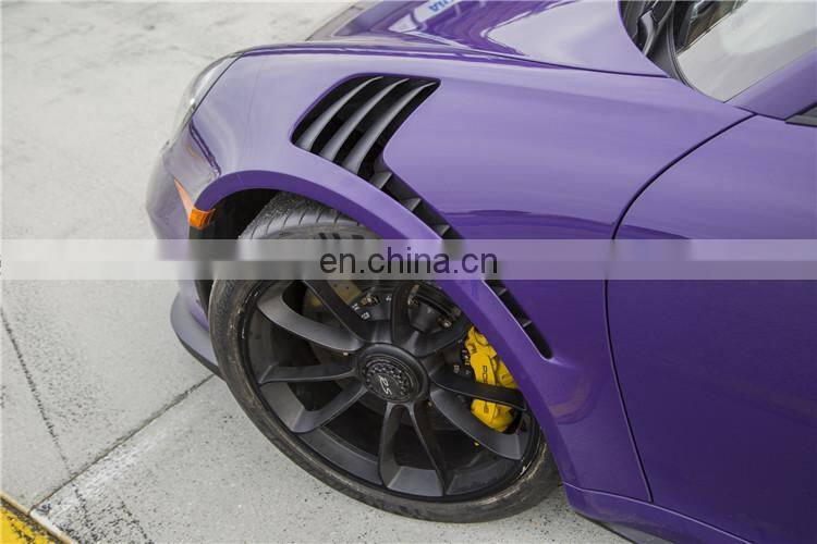 Hight quality and beautiful MS style body kit for Porsche 911 997 front bumper rear bumper front lip rear lip wing spoiler