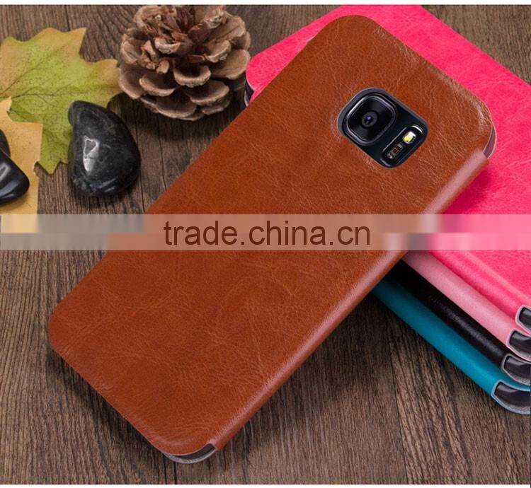 MOFi Case for Samsung Galaxy S7 Edge G9350, Flip PU Leather Cover for Samsung Galaxy S7 Edge Case