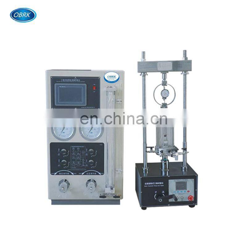 Triaxial Testing Machine ISO ASTM standard Triaxial Apparatus