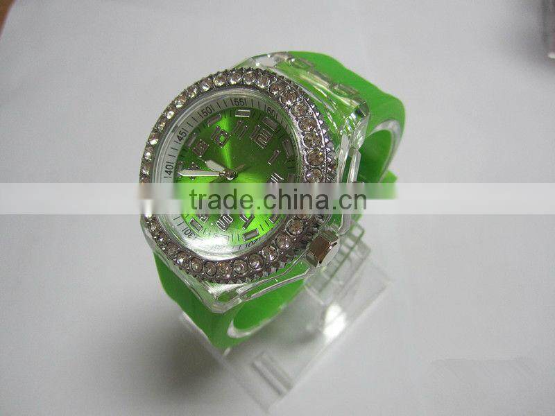 charming lovely watch with flashing light
