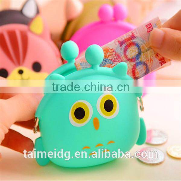 Alibaba express Silicone Change Purse