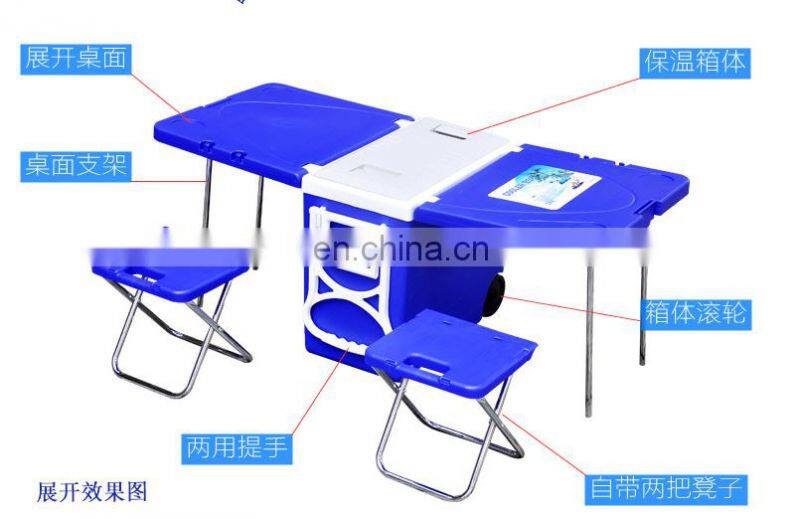 JL1265 28L Heat-insulating picnic table for Vehicle for jeep for Toyota Folding Multi-Function Incubator Baked LANTSUN