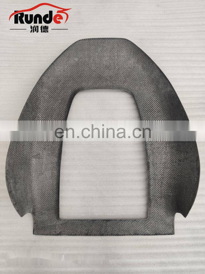 RD New arrival Brilliant Quality OEM Carbon Fiber Back Seat covers For Tesla model3 Back Seat