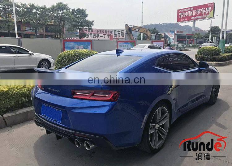Runde Car Modification Accessories PP Material Front Rear Bumper Side Skirt Fender Suitable For Chevrolet Comero ZL1 1LE Body Kit