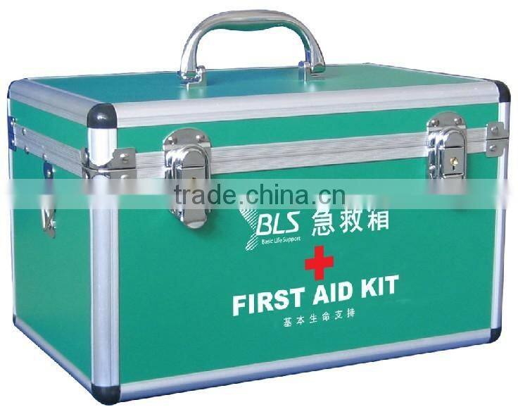 factory portable medical first aid kit box with aluminum