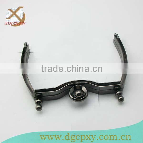 beautiful shape metal purse frame smart lock