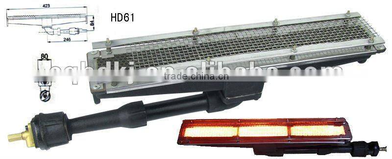 HOT SALE infrared catalytic (LPG/NG) GAS BURNER for car painting oven (HD 61)