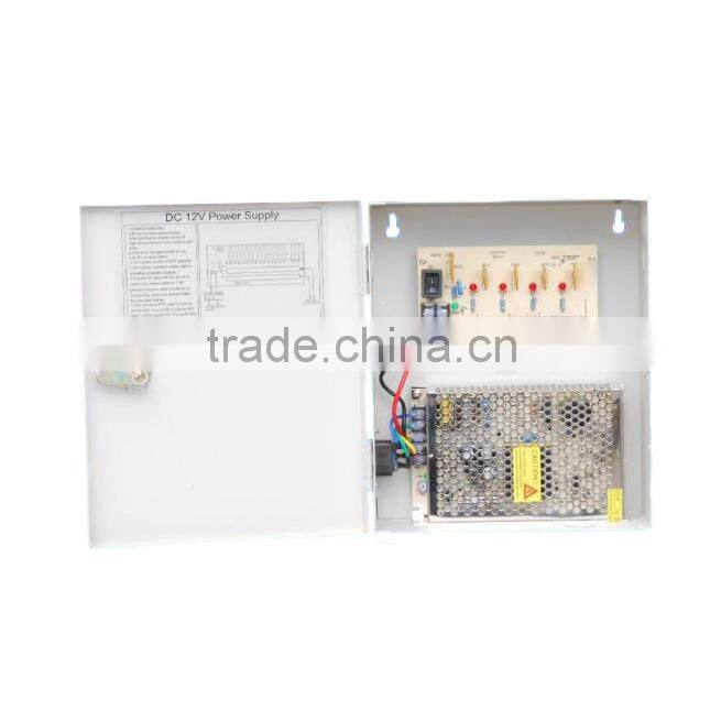 2015 K-77 k YGY 12V 3A power supply box with 4 CH for CCTV camera