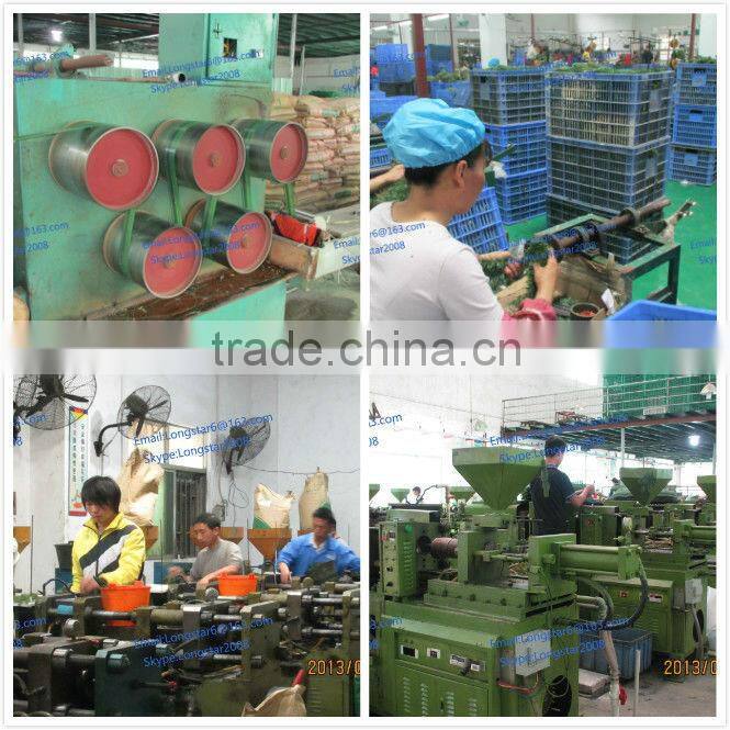 Plastic Forked Artifical PVC Pine Needles for making Artifical Christmas tree