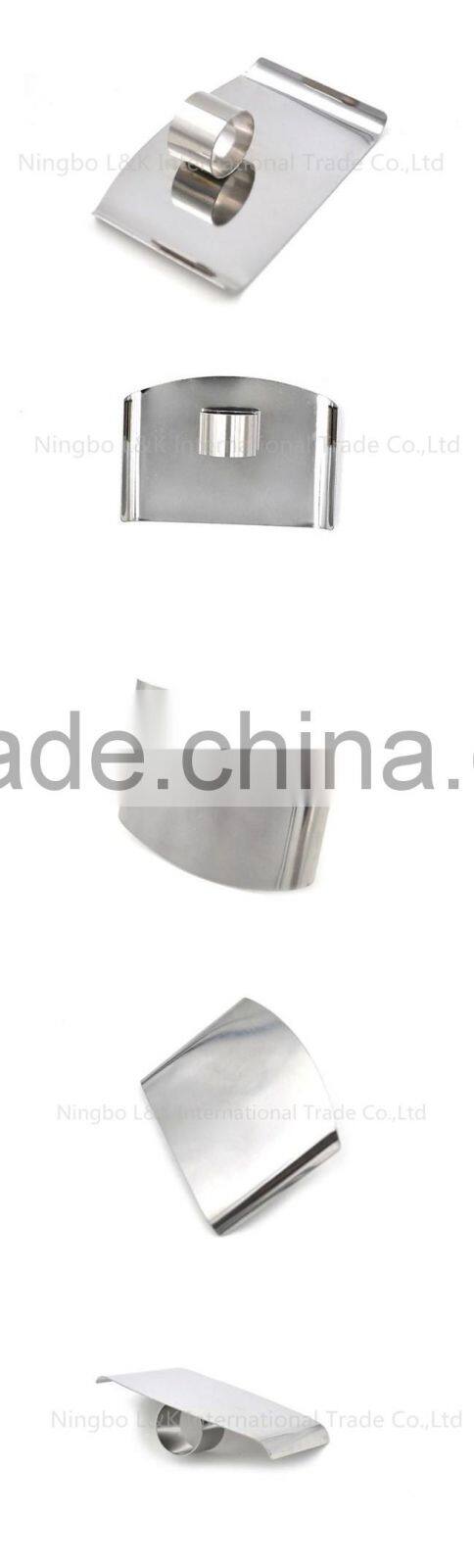 Kitchen gadget chopping vegetables armguard device finger protector