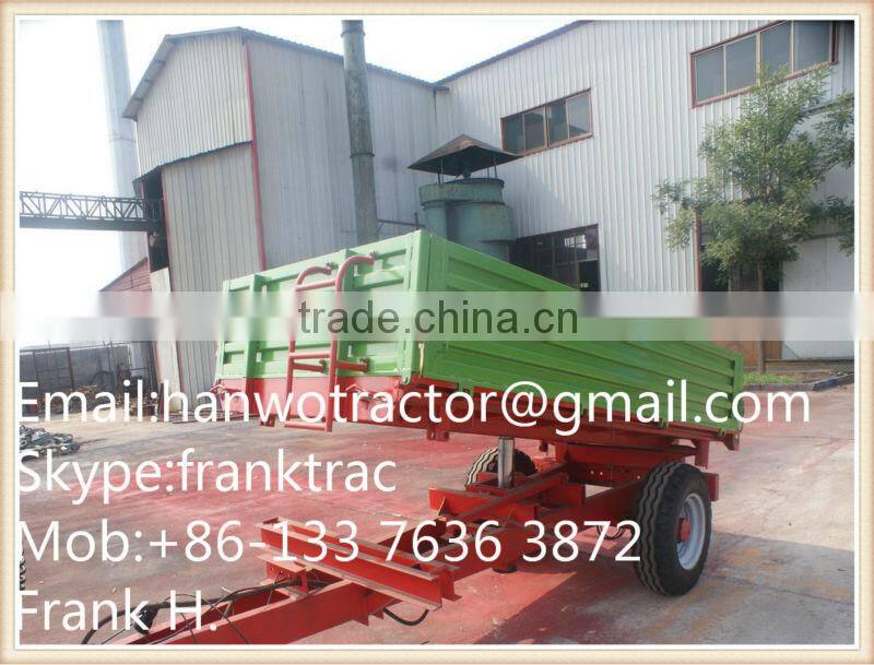 4 wheels , hydraulic offloadng, air brake, Farm trailers