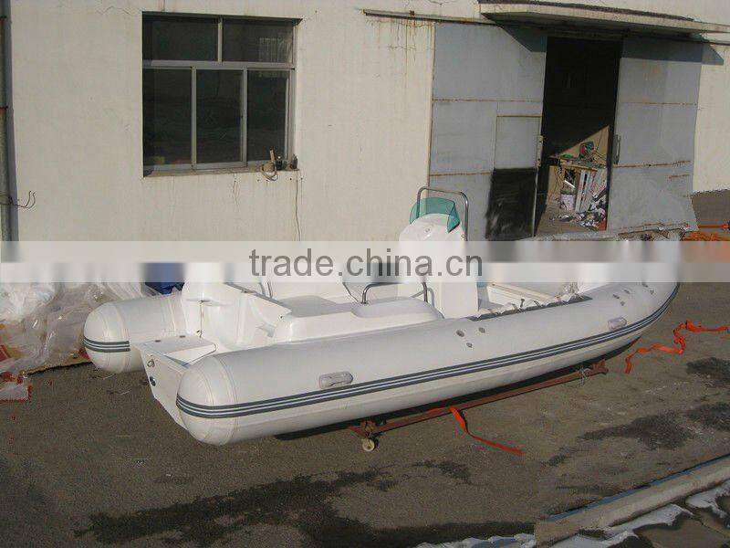 RIB580 Hypalon/PVC Boat inflatable Boat rescue boat