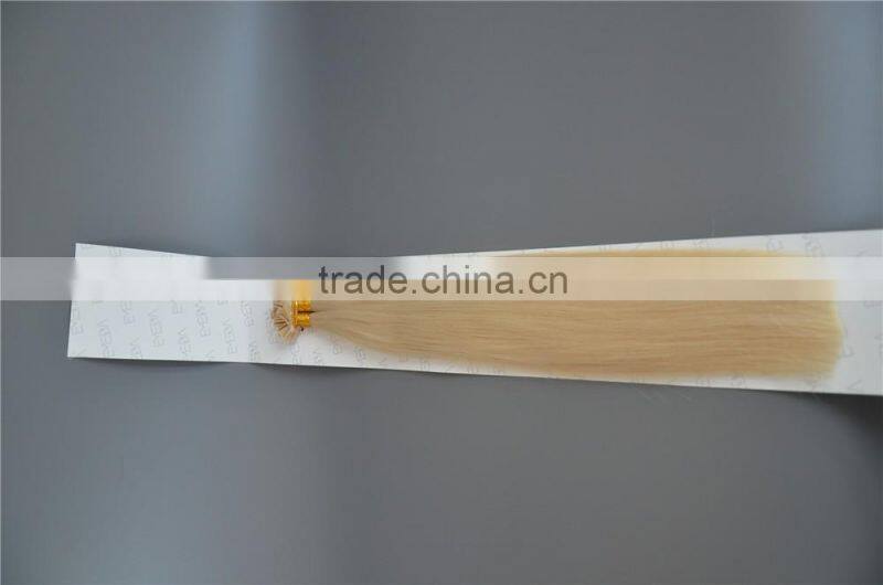 Italian keratin glue sticks blonde cold fusion hair extensions