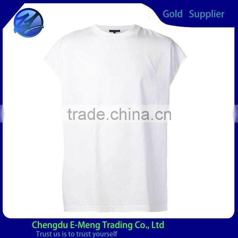 Tailor made mens cheap thin plain t shirt for man extra long