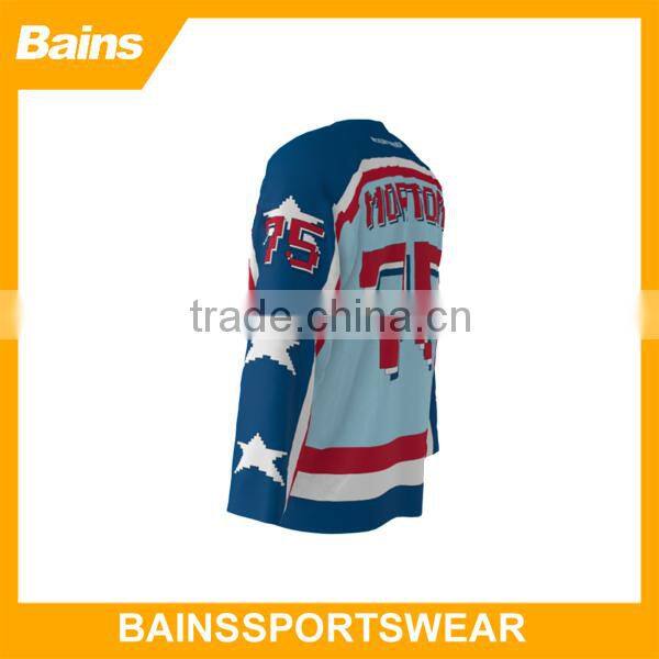 2014 best selling sublimation ice hockey jersey/custom ice hockey jersey