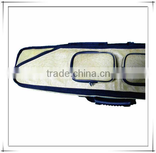 1/2 soft leather Pool billiard cue bag