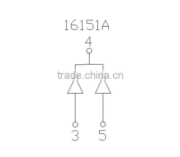 NEWSHINE FND 10 Segment LED Bar Graph Array with Red Blue Green Colors