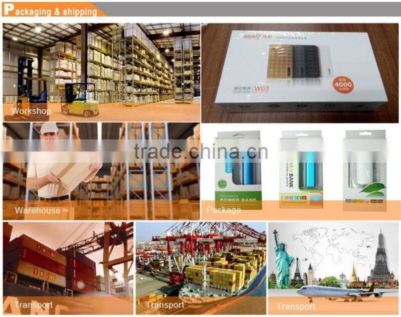 High capacity battery universal portable Power bank 10000mah