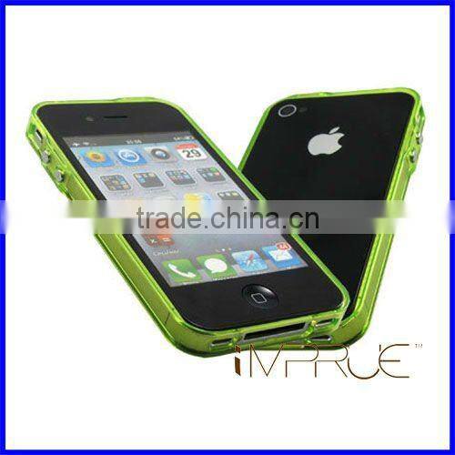 Mobile phone bumper with 10 colors