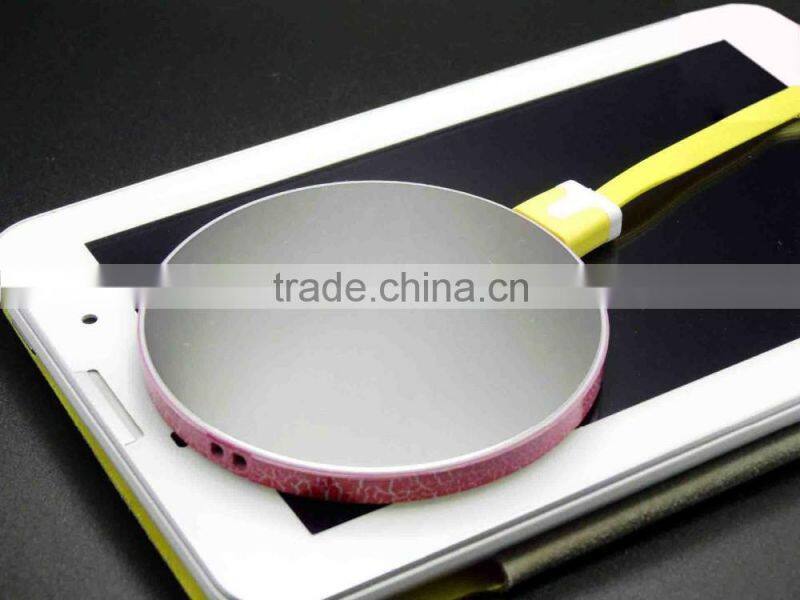 creative best gift portable mirror power bank XHB-MR