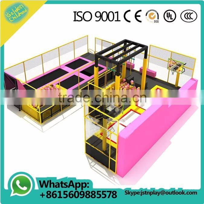 outdoor Trampoline park, kids outdoor fitness equipment,Trampoline park outdoor