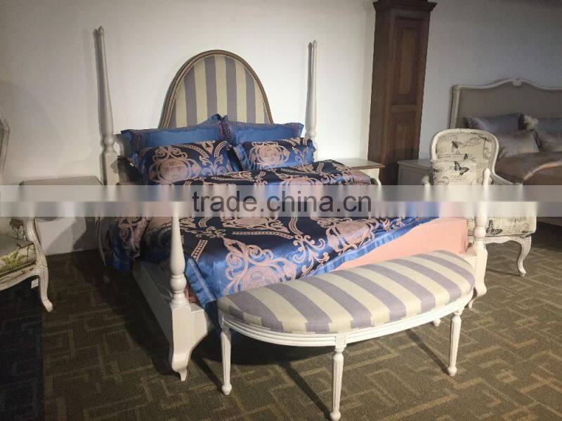 China Manufacturer wholesale leather bed luxury hotel bedroom bed