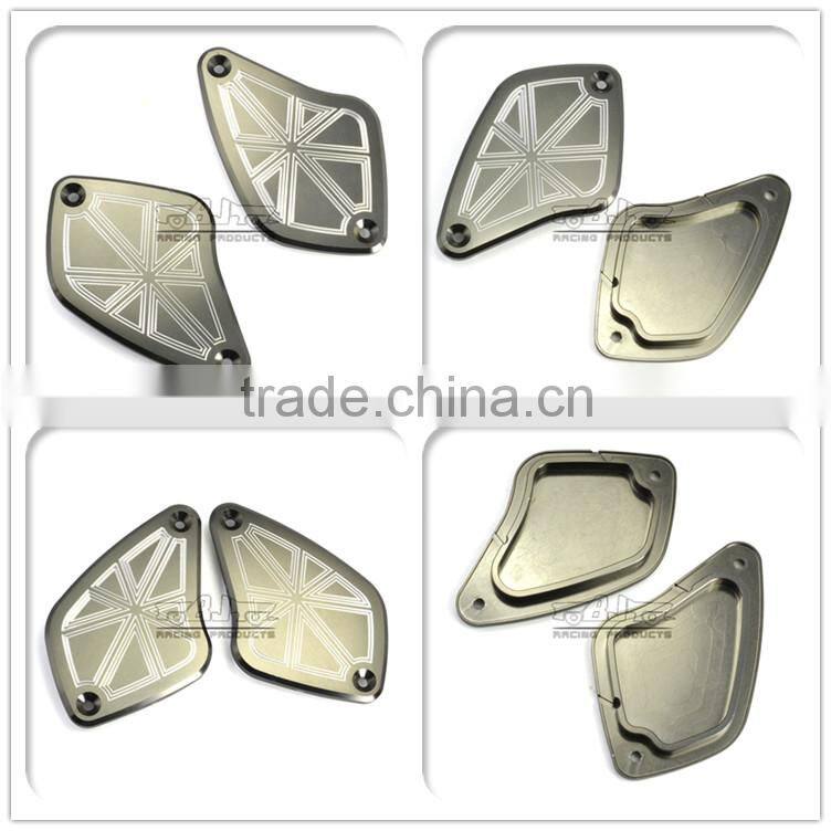 BJ-OC-023C Customized CNC Aluminum Front Brake Fluid Reservoir Cover Cap For DUCATI Diavel