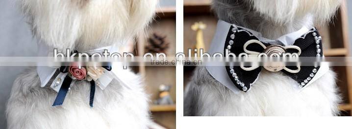 Black Ribbon Pet Dog Cat Scarf Collar