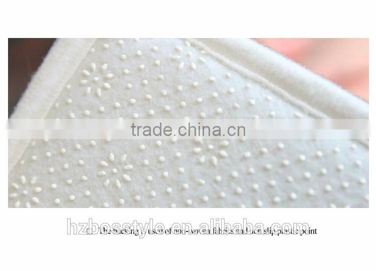 Printed kitchen mat anti-slip floor mats 2 set rugs running