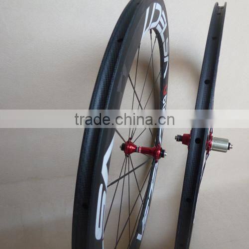 18k matte 700C UDELSA Carbon wheels 60mm deep clincher Bicycle road Wheelset