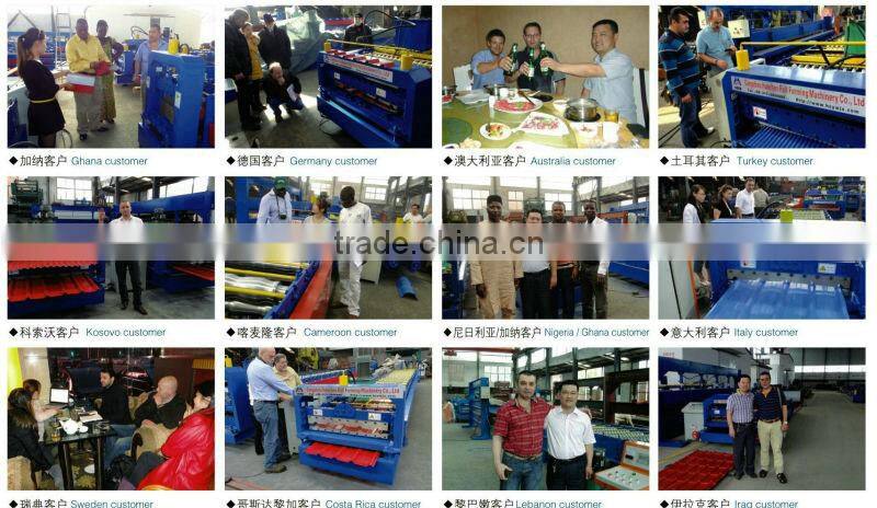 High Efficient Ridge Cap Roll Forming Machine NEW MADE IN CHINA