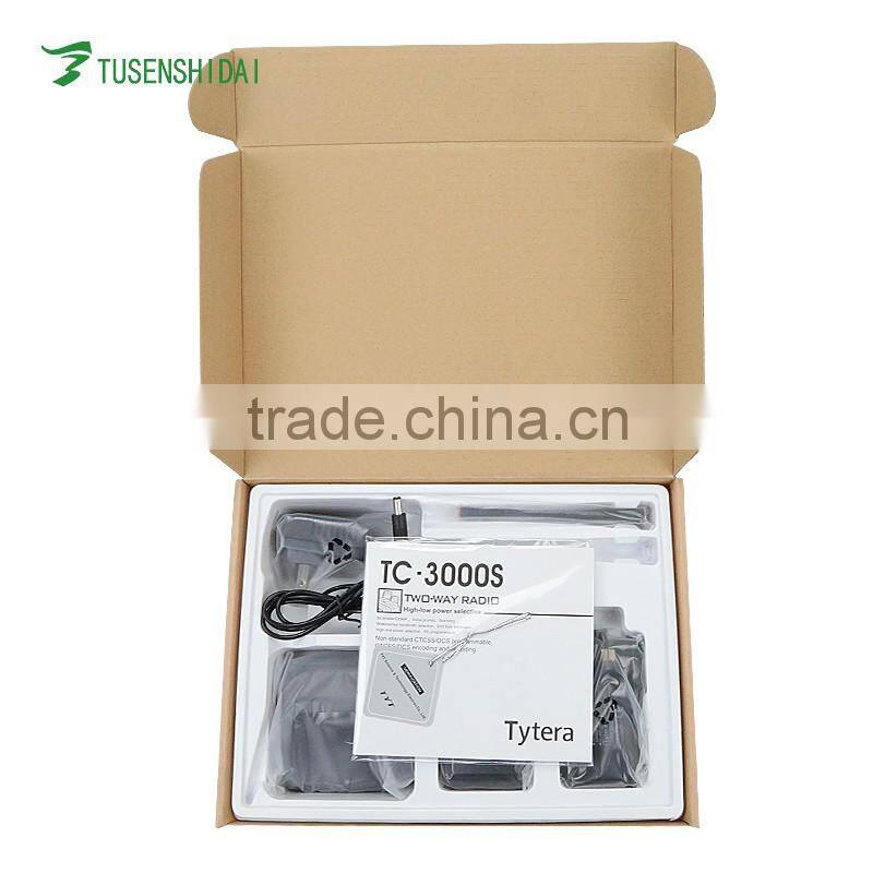 Hot Selling Two Way Radio Single Band TYT TC-3000s 8W Handheld Walkie Talkie